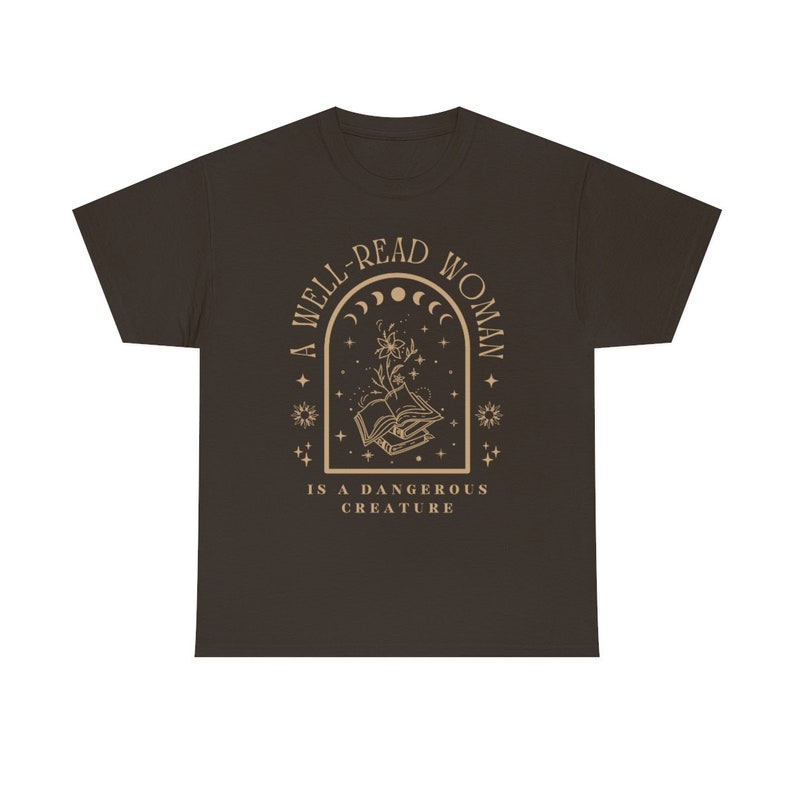 Bücherwurm Shirt Lese Shirt Bibliothekar Shirt Literatur Shirt Literatur Shirt Buch Club Shirt Dichter Shirt Ästhetische Kleidung Mystische Shirt Geschenk Bild 7