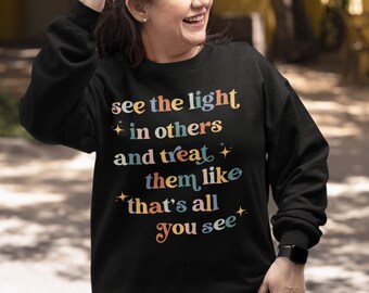Growth Mindset Sweatshirt Mental Health Shirt School Counselor Retro Teacher Sweatshirt Anxiety Shirt You Matter Shirt Good Energy Shirt