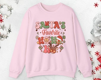 Générique Christmas Sweater Femme Hiver Top Beau Joli Christmas