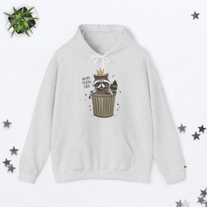 In My Feral Era Funny Raccoon Hoodie Racoon Gifts Raccoon Meme Hoodie Racoon Hoodie Animal Lover Gift Trash Panda Racoon Gifts Meme Gifts Ash