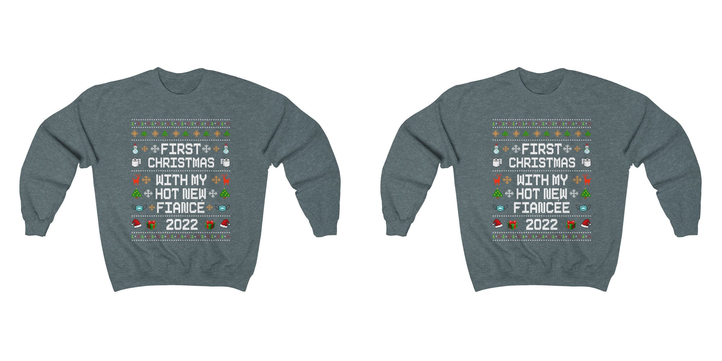 First christmas with my hot new shop fiance sweater