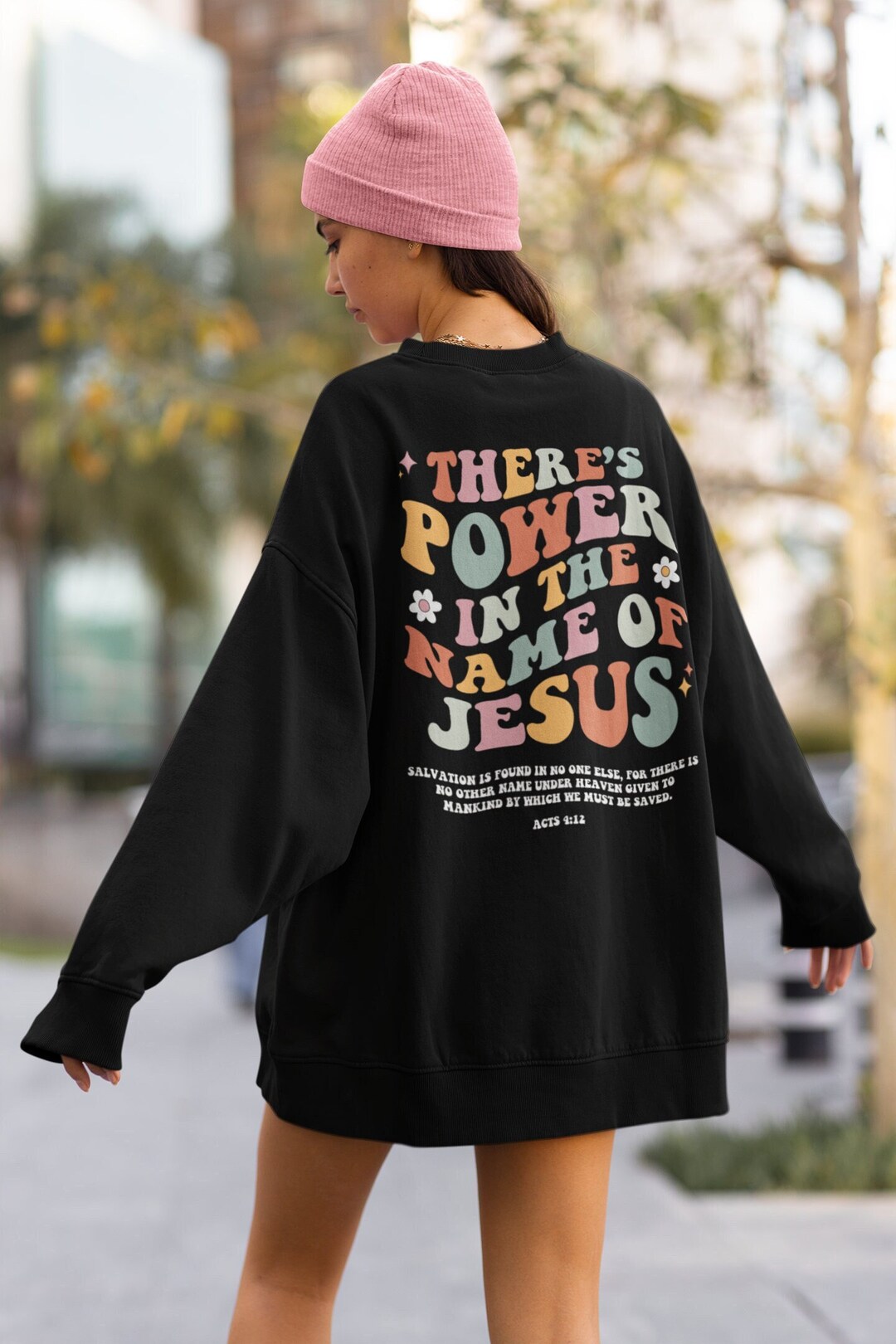 Retro Christian Crewneck Christian Merch Jesus Sweatshirt Christian ...