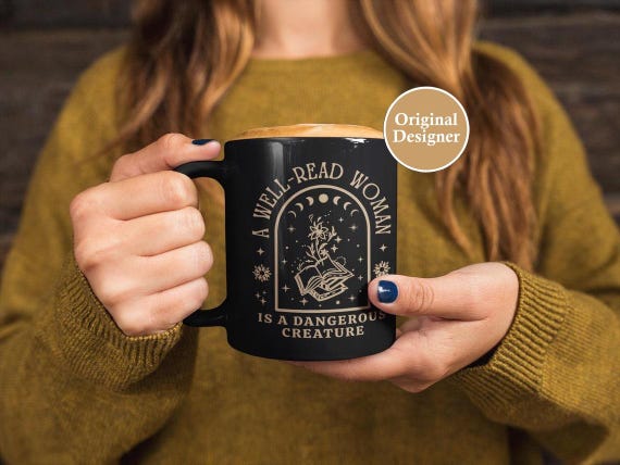 Bookish Mug Book Mug Library Mug Librarian Mug Book Lover Mug Bookworm Mug Bookish Things Professor Mug Literature Mug Aesthetic Coffee Mug