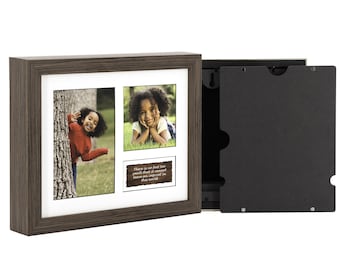 Solid Wood Child Ashes Frame Urn - 10x8" (25.4x20.3cm) - includes printing, Cremation Urn, Photo Cremation Urn