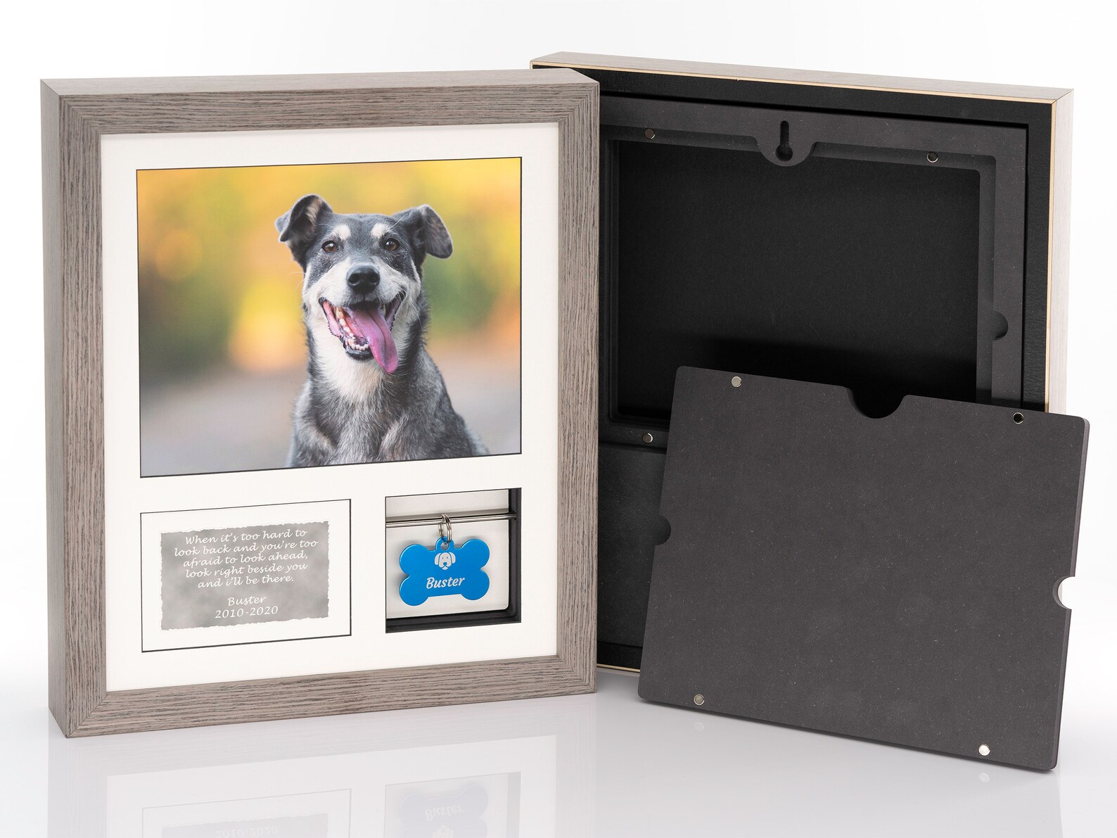 Pet Ashes & Keepsake Frame 12x10 Holds a Tag and - Etsy UK
