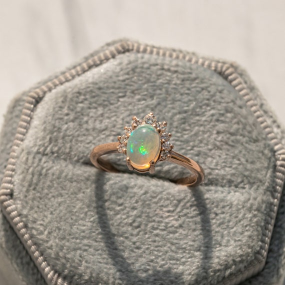 October stone ring deals