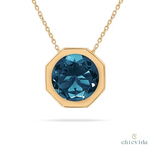 Natural Topaz Necklace