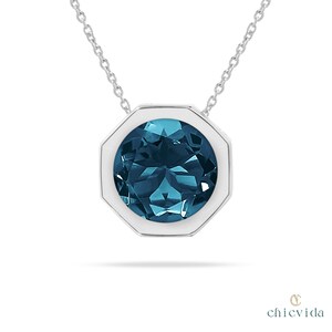 Handmade Topaz Pendant
