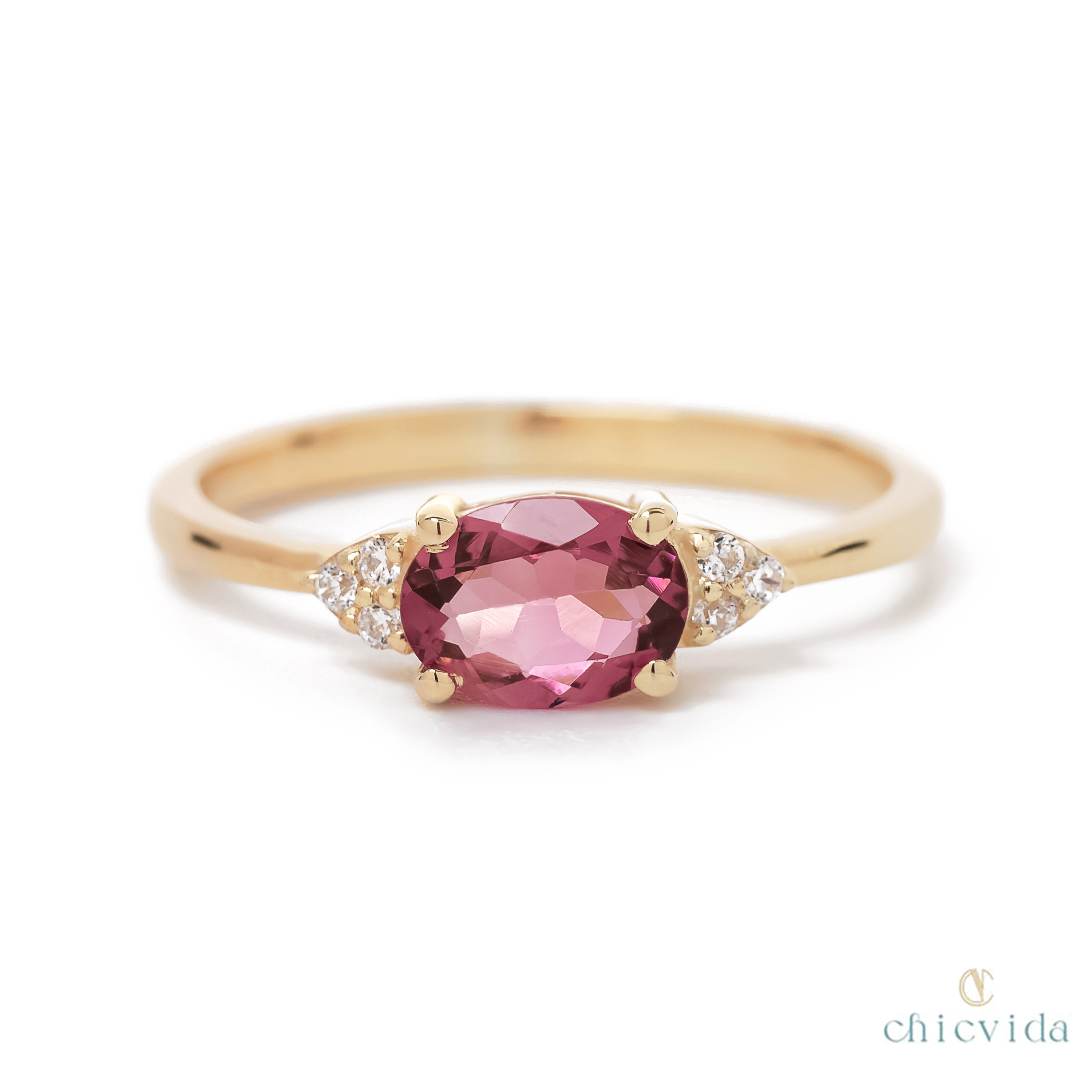 ピンク トルマリン リング / Pink Tourmaline Ring 2 指輪
