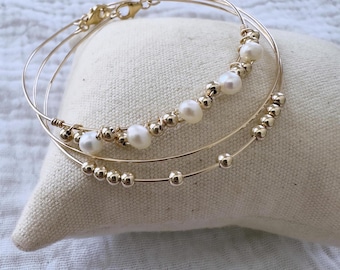 Gold filled bangle