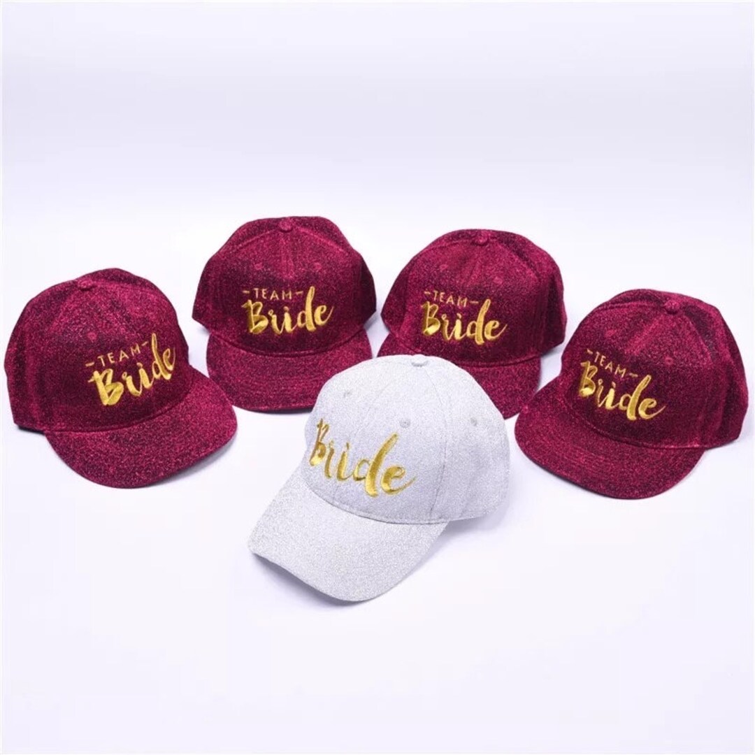 Team Bride Hats for Bachelorette Party, Bride Squad Hats, Bridal Party, Bridesmaid, Bridal Hat Team Bride Hats for Bachelorette Party, Bride Squad Hats, Bridal Party, Bridesmaid, Bridal Hat