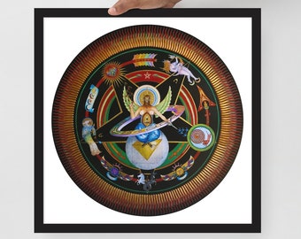 JFC Baphomet Framed Print