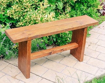 Scaffold Board Bench | Garden bench | Pub bench | wooden bench | Garden furniture | Wooden bench | indoor and outdoor use
