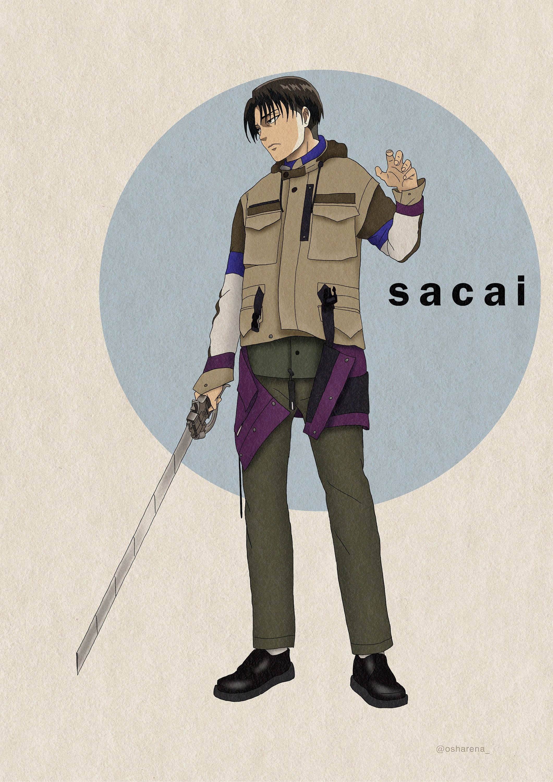 Levi For Sacai