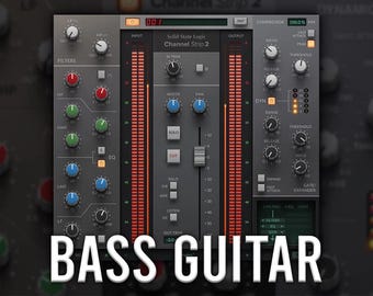 SSL Native Channel Strip 2 | Bass Guitars Presets