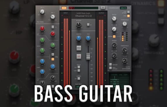 SSL Native Channel Strip 2 | Bass Guitars Presets