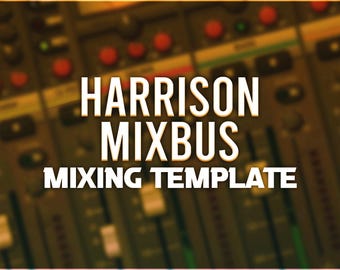 Harrison Mixbus 11 | Professional Mixing Template