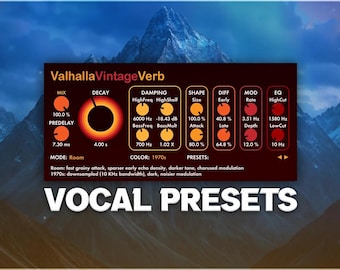 Valhalla VintageVerb | Vocal Presets Pack