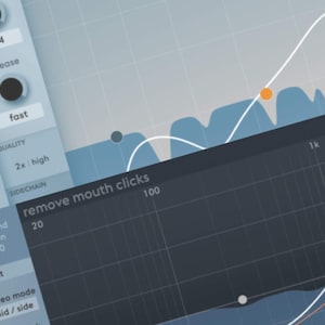 Screenshot of Soothe2 plugin interface by oeksound, showcasing advanced dynamic resonance suppression with intuitive controls for frequency and intensity. Designed to reduce harshness and unwanted frequencies in vocals, instruments, and mixes