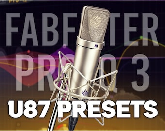 FabFilter Pro-Q 3 | Neumann U87 Presets