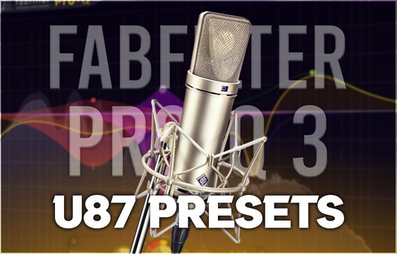 FabFilter Pro-Q 3 | Neumann U87 Presets