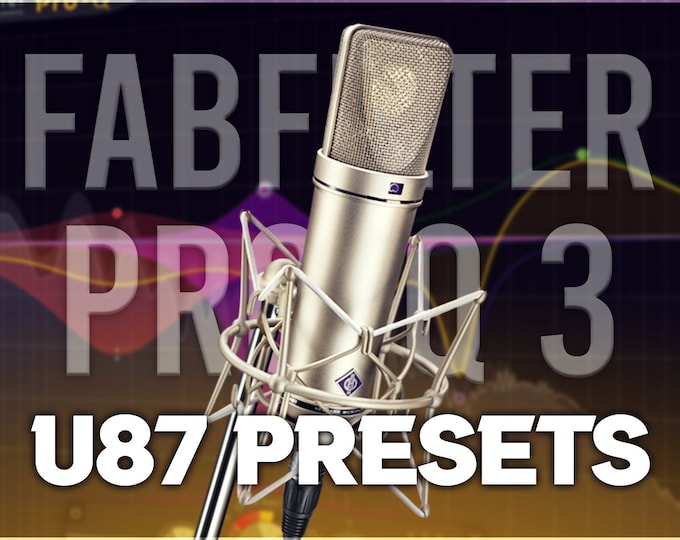 FabFilter Pro-Q 3 | Neumann U87 Presets