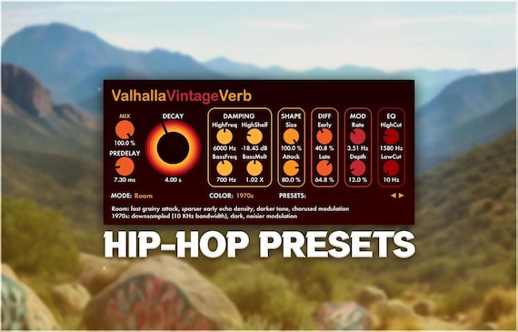 Valhalla VintageVerb | Hip-Hop Preset Pack