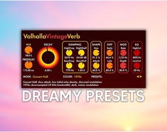 Valhalla VintageVerb | Dreamy Reverb Presets