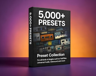 5,000+ VST Plugin Presets Bundle | Ultimate Mixing, Mastering Pack for Music Producers