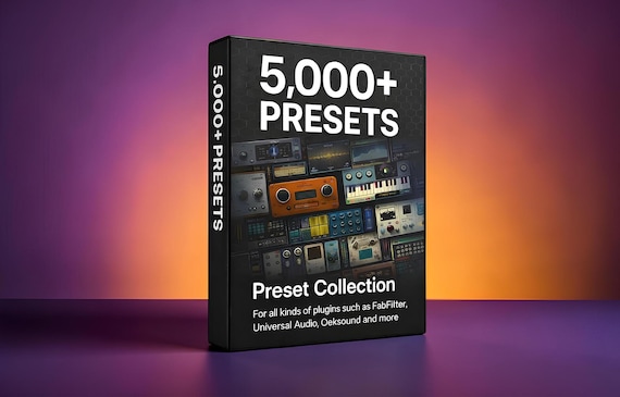 5,000+ VST Plugin Presets Bundle | Ultimate Mixing, Mastering Pack for Music Producers