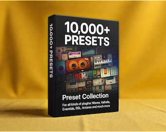 10,000+ VST Plugin Presets Bundle | Ultimate Mixing, Mastering Pack for Music Producers