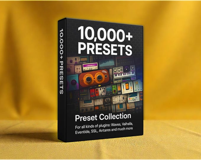 10,000+ VST Plugin Presets Bundle | Ultimate Mixing, Mastering Pack for Music Producers