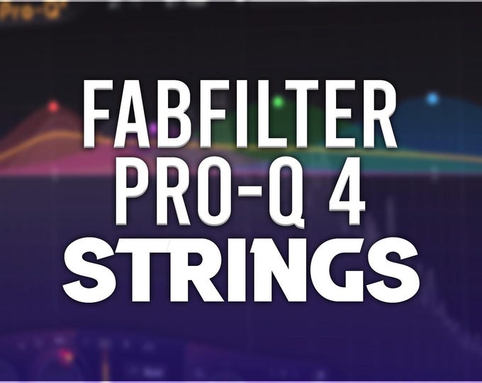FabFilter Pro-Q 4 | Strings Presets