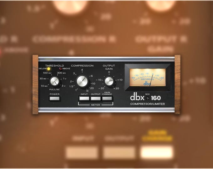 Universal Audio dbx 160 Compressor | Preset Pack