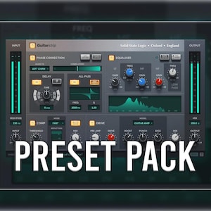 Tira de guitarra SSL / Paquete de ajustes preestablecidos