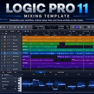 Logic Pro 11 | Professional Mixing Template