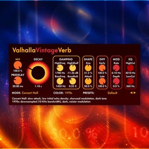 Valhalla VintageVerb | Preset Pack