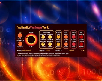Valhalla VintageVerb | Preset Pack