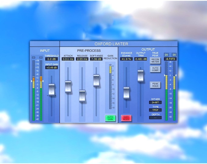 Sonnox Oxford Limiter | Preset Pack