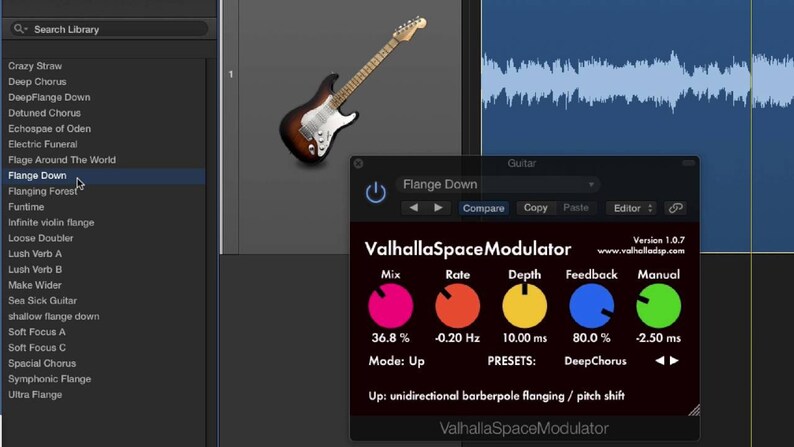 Modulation Plugins Valhalla Space Modulator | Preset Pack - Etsy