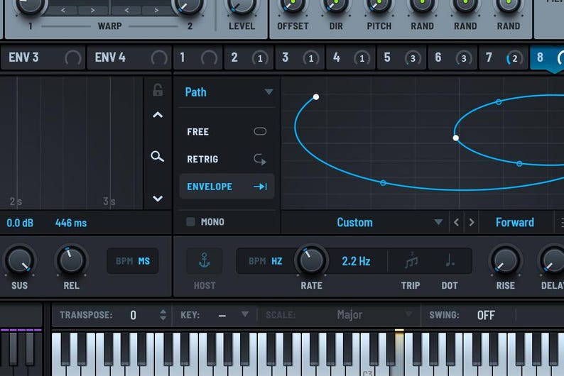 Xfer Serum 2 is a powerful wavetable synthesizer packed with advanced features for music production and sound design. It offers new synthesis types, additional oscillators, an expanded filter selection, and an enhanced modulation system for greater creative control. The redesigned interface improves workflow, while full compatibility with Serum 1 presets ensures seamless integration. Perfect for producers and sound designers looking for cutting-edge synthesis capabilities