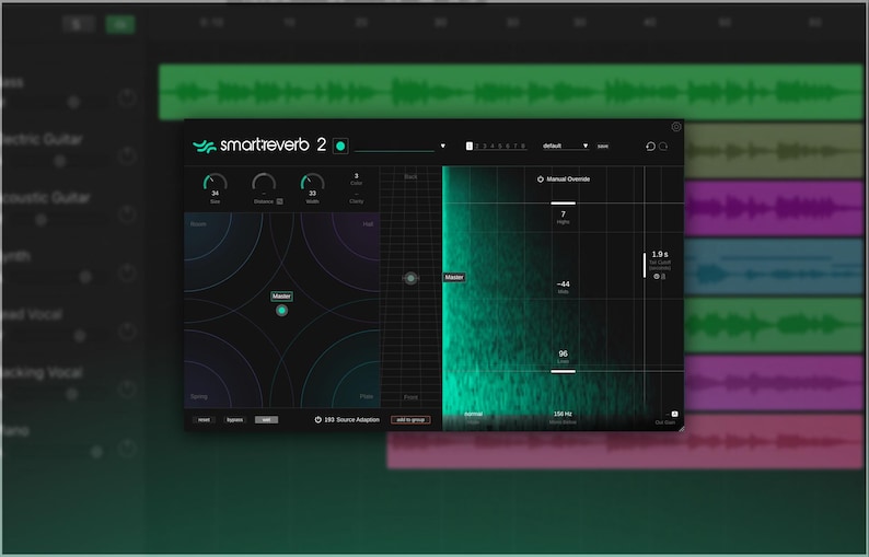 Sonible smart:reverb 2 is an intelligent reverb plugin that uses AI driven analysis to adapt reverb character to the source material delivering clean natural space with minimal masking Featuring smart profile detection adaptive decay spectral shaping and intuitive controls it creates transparent depth for vocals drums guitars synths and full mixes Perfect for producers and engineers seeking fast mix aware ambience smart:reverb 2 provides precise spatial placement improved clarity and results