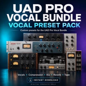 UAD Pro Vocal Bundle | Preset Pack