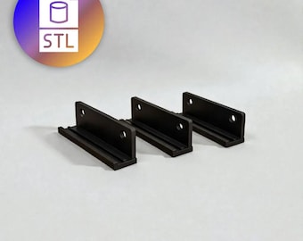 Vinyl Record Wall Mount STL | 3D Print LP Holder | Modern Wall Display & Storage