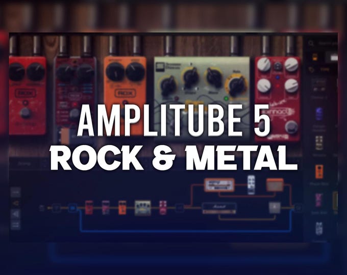 IK Multimedia Amplitube 5 | Rock & Metal Presets