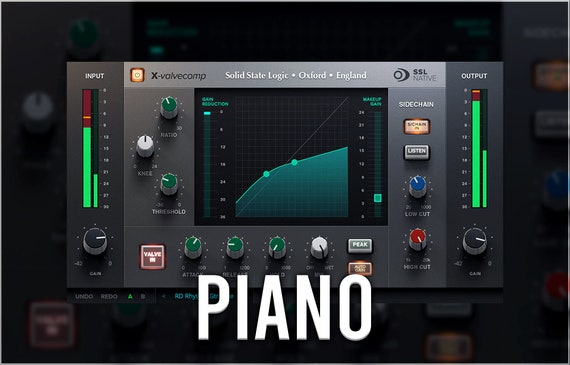 SSL Native X-ValveComp | Piano Presets