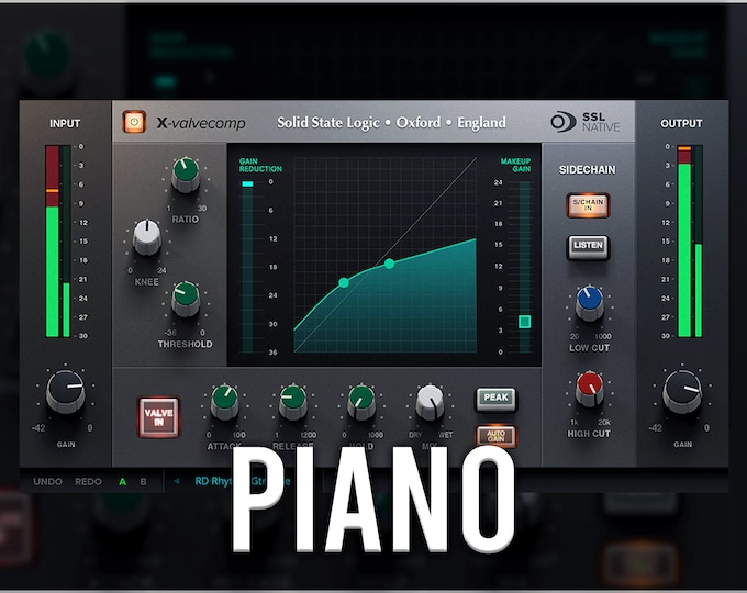 SSL Native X-ValveComp | Piano Presets