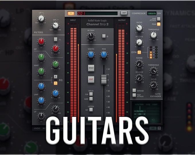 SSL Native Channel Strip 2 | Guitars Presets