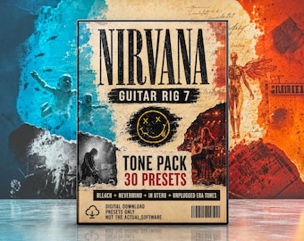 Guitar Rig 7 | Nirvana Guitar Tones - Grunge Presets for Nevermind, In Utero & Bleach