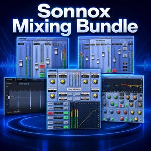 Sonnox komplett mixningspaket | 5 förinställda paket för EQ, kompression, limiting, loudness och trummor